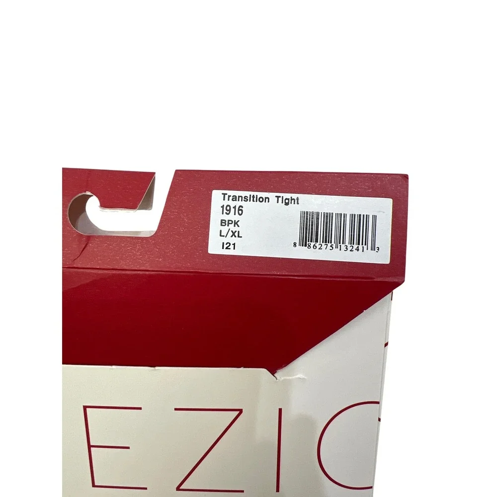 NIB Capezio Transition Tights L/XL Ballet Pink Ultra Soft Matte Semi-Opaque 1506